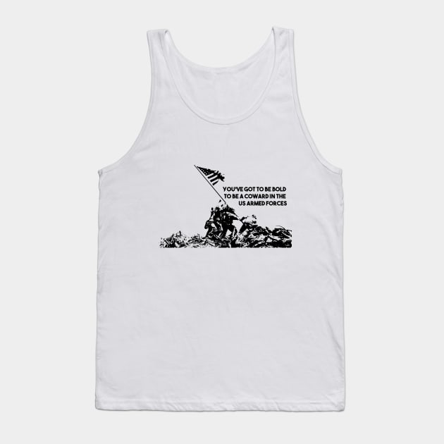 Raising Flag on Iwo Jima US Armed Forces Tank Top by NorseTech